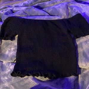 Off the shoulder shirt